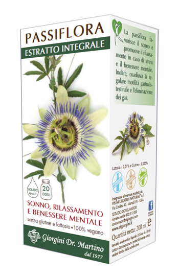 PASSIFLORA ESTRATTO INTEGRALE 200 ML - Farmastop