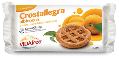 VIDAFREE CROSTALLEGRA ALBICOCCHE 180 G - Farmastop