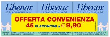 LIBENAR 15 FIALE ISOTONICHE DA 5 ML X 3 CONFEZIONI - Farmastop