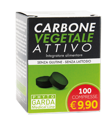 CARBONE VEGETALE ATTIVO 100 COMPRESSE - Farmastop
