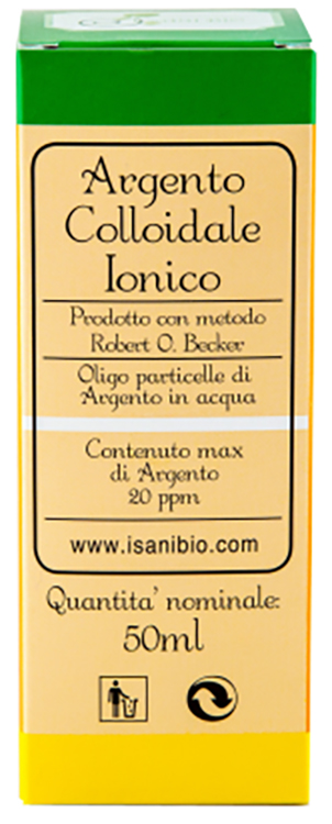 ARGENTO COLLOIDALE IONICO 20 PPM 50 ML SPRAY - Farmastop