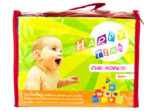 FIOCCHI DI RISO HAPPY TIME CUBI MORBIDI 6M+ - Farmastop