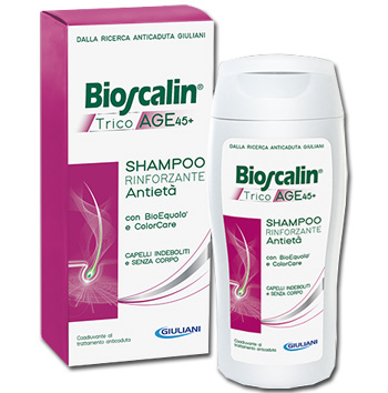 BIOSCALIN TRICOAGE SHAMPOO 200 + 200 ML - Farmastop
