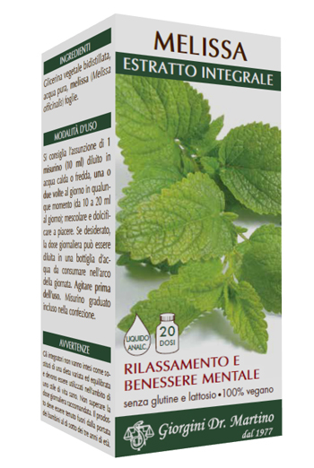 MELISSA ESTRATTO INTEGRALE 200 ML - Farmastop