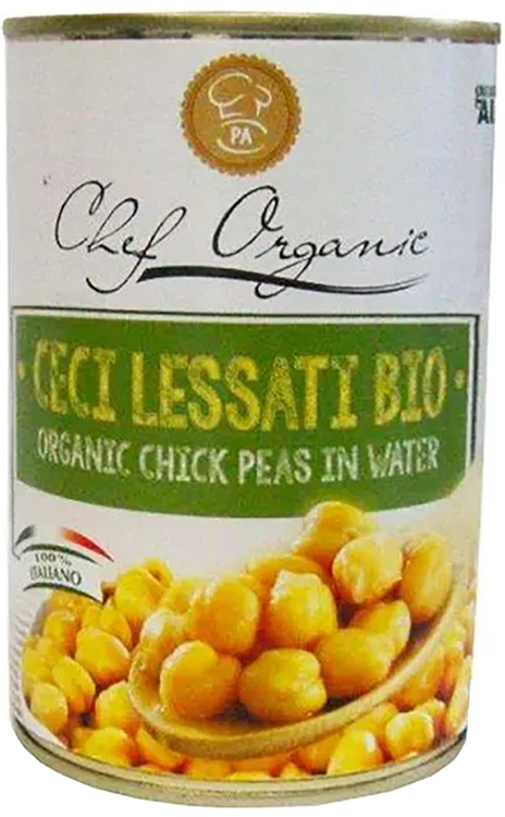CHEF ORGANIC CECI LESSATI 400 G - Farmastop