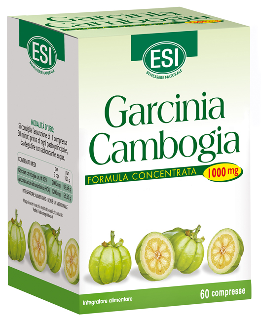ESI GARCINIA CAMBOGIA 1000 MG 60 COMPRESSE - Farmastop