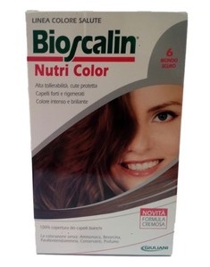 BIOSCALIN NUTRI COLOR 6 BIONDO SCURO SINCROB 124 ML - Farmastop