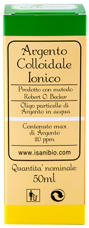ARGENTO COLLOIDALE IONICO 20 PPM 50 ML SPRAY - Farmastop
