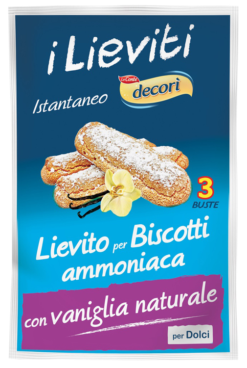 IPAFOOD LIEVITO PER BISCOTTI AMMONIACA SENZA GLUTINE 3 X 8 G - Farmastop