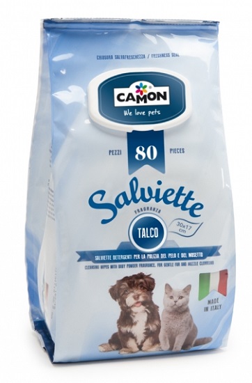 SALVIETTE TALCO 80 PEZZI - Farmastop