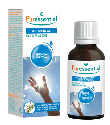 PURESSENTIEL MISCELA ENERGIA POSITIVA PER DIFFUSIONE 30 ML - Farmastop