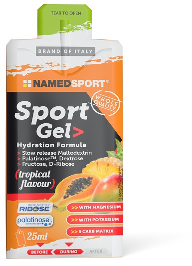 SPORT GEL TROPICAL 25 ML - Farmastop