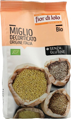 MIGLIO DECORTICATO ITALIA SENZA GLUTINE BIO 400 G - Farmastop