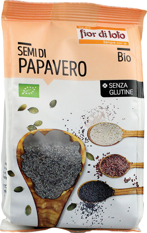 SEMI DI PAPAVERO SENZA GLUTINE BIO 150 G - Farmastop