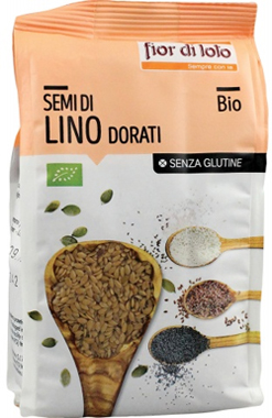 SEMI LINO DORATI SENZA GLUTINE BIO 400 G - Farmastop