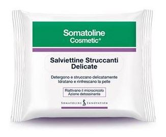 SOMATOLINE COSMETIC SALVIETTINE STRUCCANTI 20 PEZZI - Farmastop