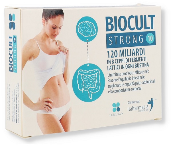 BIOCULT STRONG 10 BUSTINE DA 3 G - Farmastop