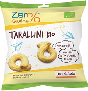 TARALLINI SENZA GLUTINE BIO MONOPORZIONE 30 G - Farmastop