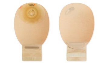 SACCA PER ILEOSTOMIA MONOPEZZO DANSAC NOVALIFE 1 APERTA SOFT CONVEX EASYVIEW MIDI OPACA RITAGLIABILE 15-34 MM CAPACITA'  540 ML CHIUSURA IN VELCRO 10 PEZZI - Farmastop