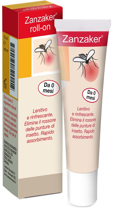 ZANZAKER ROLL ON TUBO 10 ML - Farmastop