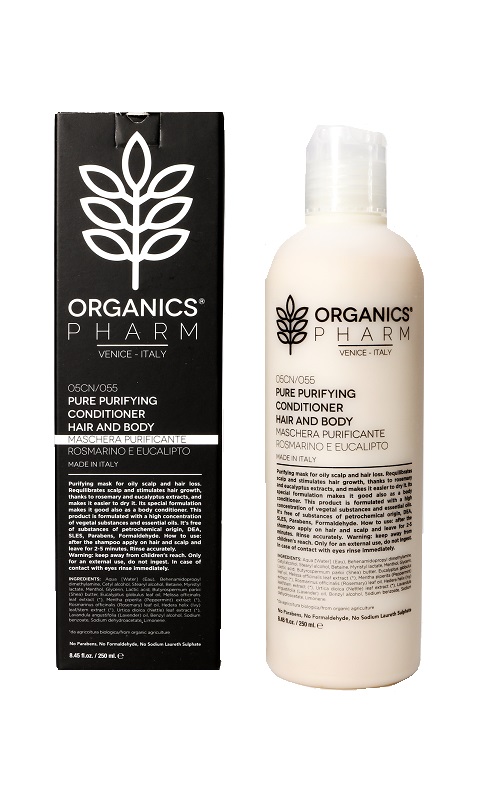 ORGANICS PHARM PURE PURIFYING CONDITIONER HAIR AND BODY 250 ML - Farmastop
