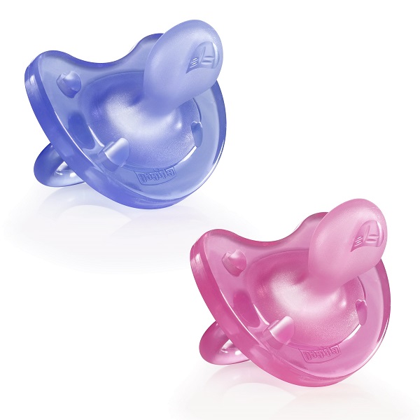 CHICCO GOMMOTTO IN SILICONE GIRL 6-16 MESI 2 PEZZI - Farmastop