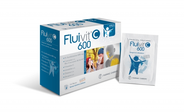FLUIVIT C 600 14 BUSTINE - Farmastop