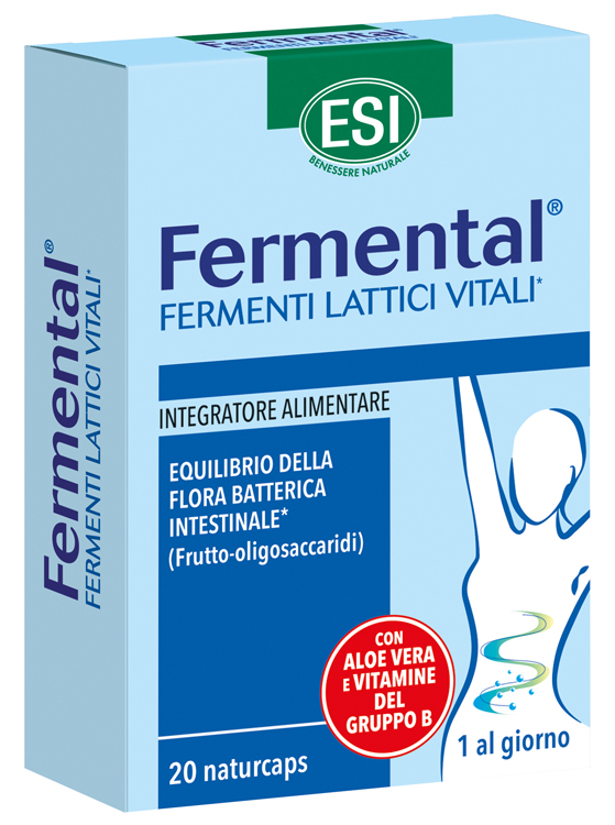 ESI FERMENTAL MAX 20 NATURCAPS - Farmastop