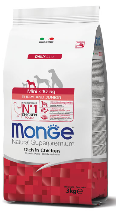 MONGE MINI PUPPY 3000 G - Farmastop