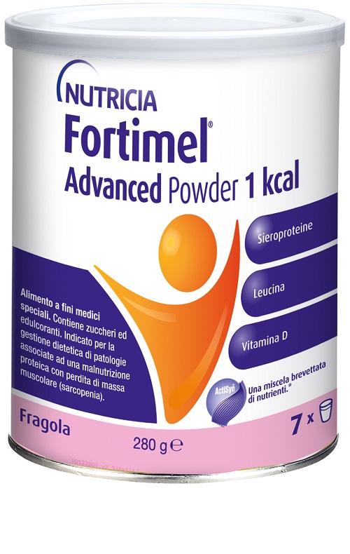 NUTRICIA FORTIMEL ADVANCED POWDER 1 KCAL FRAGOLA 280 G - Farmastop