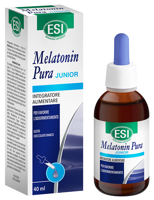 ESI MELATONIN PURA JUNIOR GOCCE 40 ML - Farmastop