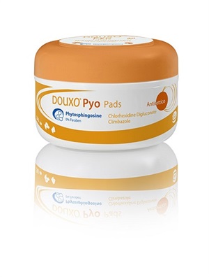 DOUXO PYO PADS 30 DISCHETTI DI COTONE IMBEVUTI - Farmastop