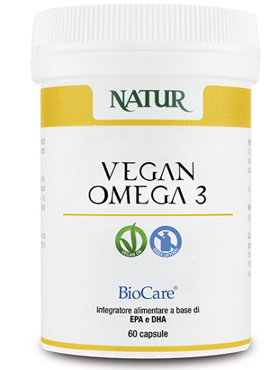 VEGAN OMEGA 3 30 CAPSULE VEGETALI - Farmastop