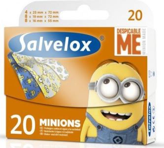 CEROTTO SALVELOX MINIONS 20 PEZZI - Farmastop