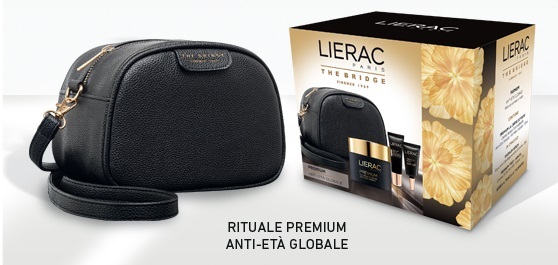 COFFRET LIERAC THE BRIDGE PREMIUM CREMA RICCA 50 ML + 8 ML + 3 ML - Farmastop