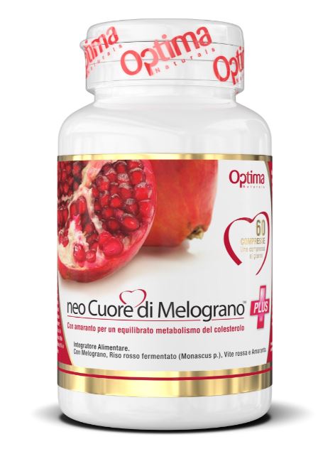 CUORE DI MELOGRANO NEO CUORE DI MELOGRANO PLUS 60 COMPRESSE 816 MG - Farmastop