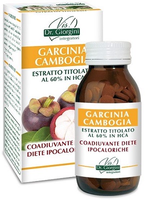 GARCINIA CAMBOGIA ESTRATTO TITOLATO 60% HCA 180 PASTIGLIE - Farmastop