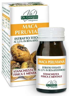 MACA PERUVIANA ESTRATTO TITOLATO 60 PASTIGLIE - Farmastop