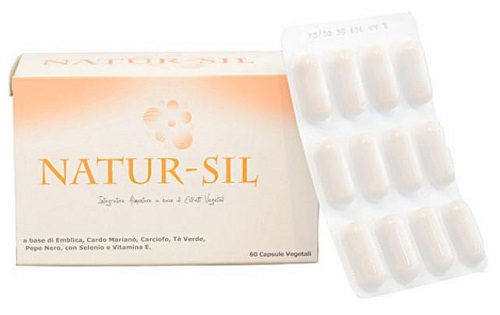 NATUR-SIL CAPSULE 512 MG - Farmastop