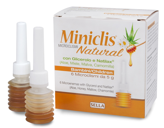 MINICLIS NATURAL MD BAMBINI 6 PEZZI - Farmastop