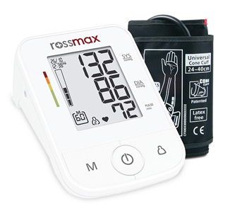 MISURATORE DI PRESSIONE ROSSMAX X3 CON ALIMENTATORE - Farmastop