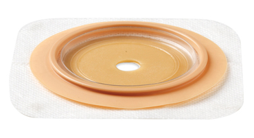 PLACCA NATURA+ PIANA RITAGLIABILE IN IDROCOLLOIDE STOMAHESIVE E CEROTTO POROSO FLANGIA 45 MM 5 PEZZI - Farmastop