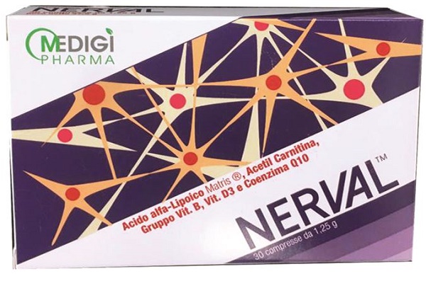NERVAL 30 COMPRESSE DA 1,25 G - Farmastop