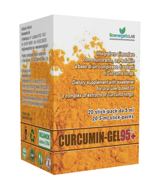CURCUMIN GEL 95+ 20 BUSTINE DA 5 ML - Farmastop