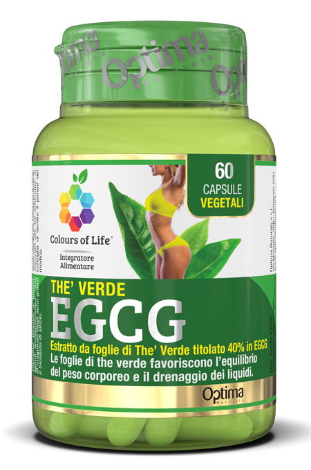 COLOURS OF LIFE THE VERDE EGCG 60 CAPSULE VEGETALI - Farmastop
