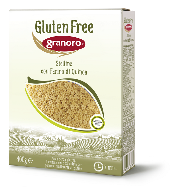 GLUTEN FREE GRANORO STELLINE 400 G - Farmastop