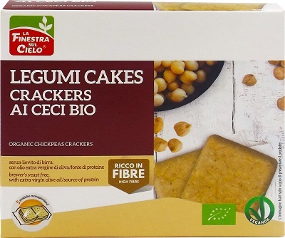 LEGUMICAKES-CRACKERS DI CECI - Farmastop