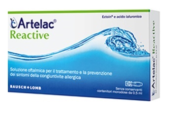 ARTELAC REACTIVE SOLUZIONE OFTALMICA MONODOSE 10 UNITA' DA 0,5 ML - Farmastop