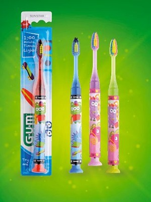 GUM LIGHT UP SPAZZOLINO  7-9 ANNI - Farmastop