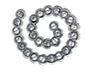 ORECCHINI STERILI SPIRAL WHITE CRYSTAL BJT927 - Farmastop